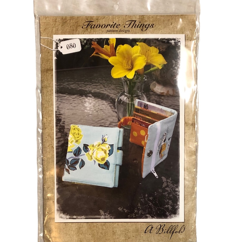 New Wallet Billfold Sewing Pattern
